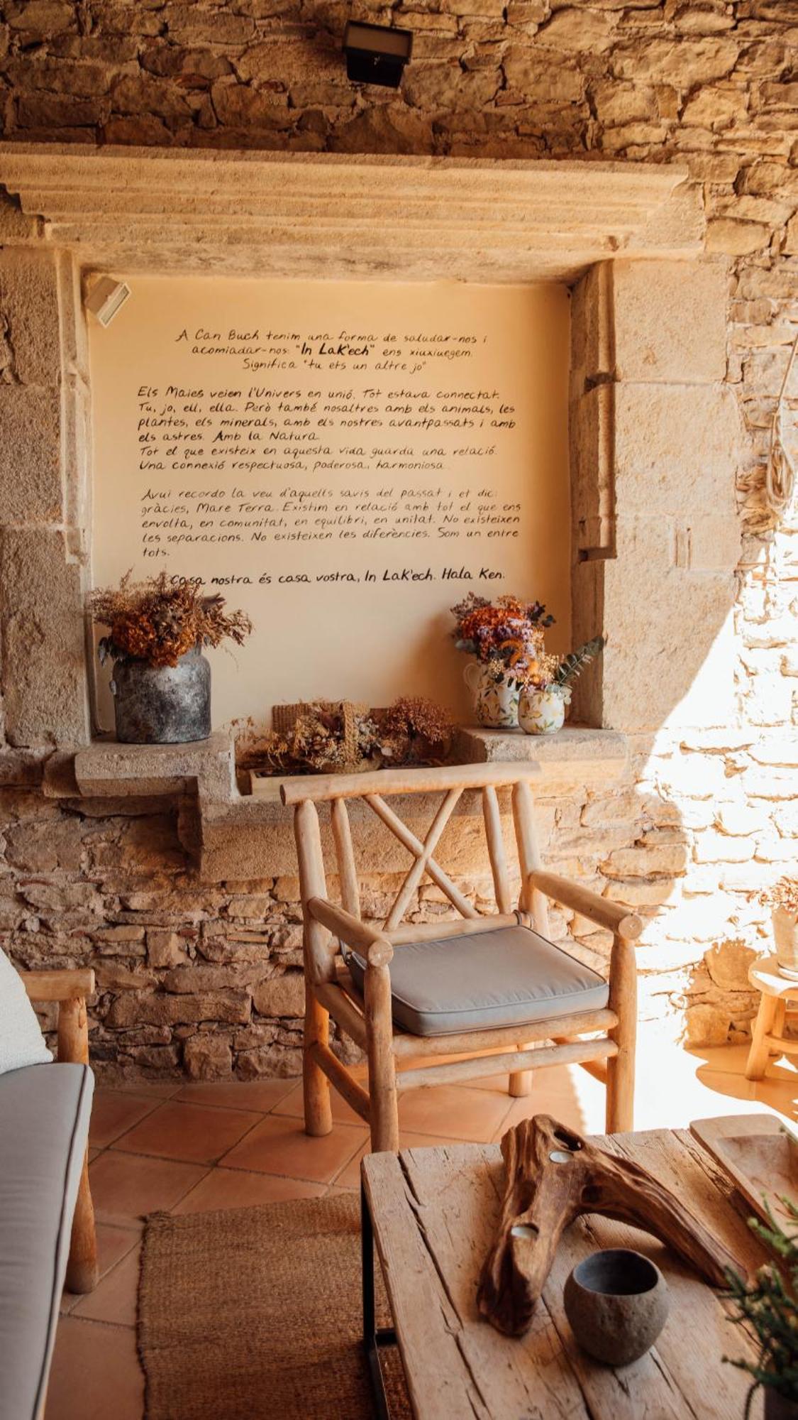 Ecoturisme Can Buch Hotel Sant Aniol de Finestres エクステリア 写真